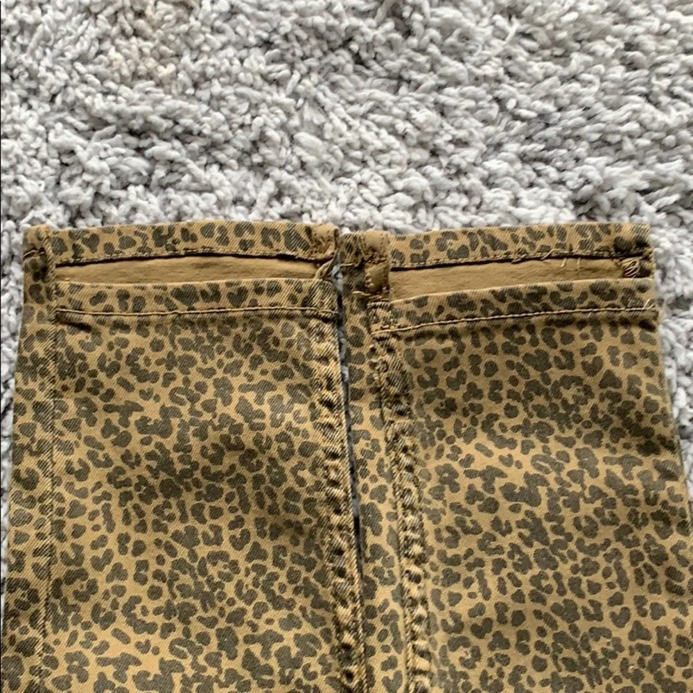 ZARA Animal Print Mid Rise Skinny‎ Jeans - Picture 6 of 10